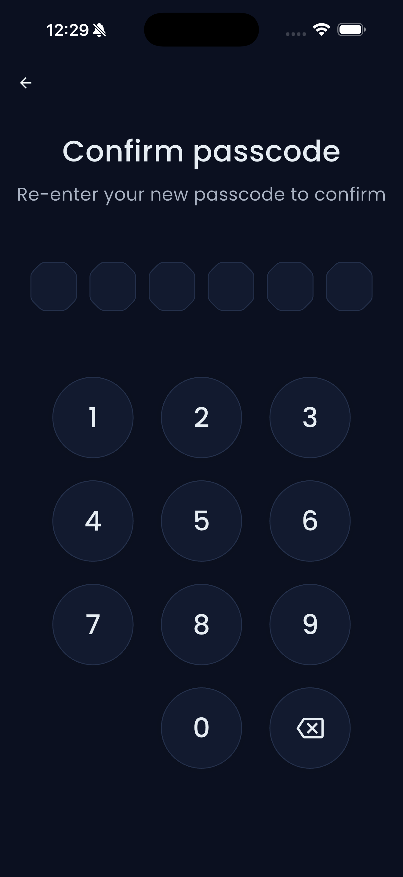 PTERI Wallet Screen 17